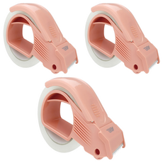 ABEL 力大牌 斜利切防回黏封箱切台 2吋, 粉色, 3個