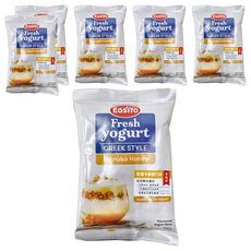 EasiYo 希臘式優格粉 麥蘆卡蜂蜜口味 天然成分 純淨乳源, 210g, 1包, 6包