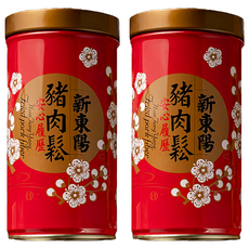 新東陽 安心履歷豬肉鬆, 特選食材製作 酥鬆鮮香 密封鐵罐裝, 270g, 2罐