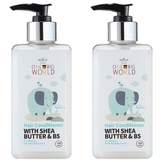 Hallmark 童話樂園潤髮乳 2瓶 300ml, 兒童專用、無矽靈、柔順不打結