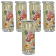 麥個麵子 元氣無鹽寶寶麵 菠菜, 10個月以上寶寶適用, 250g, 5瓶