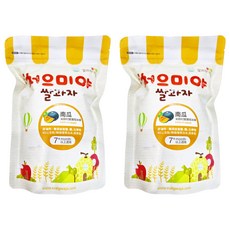 Ssalgwaja 米餅村 糙米棒,南瓜, 7個月以上適用, 40g, 2包