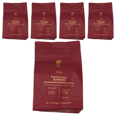 H&C 正慧食品 特級牛奶巧克力風味鈕扣型, 500g, 烘焙用, 5包