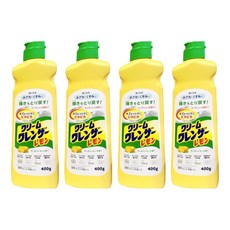 第一石鹼 不銹鋼去油污洗劑 溫和清潔 去汙無痕 檸檬精華, 400g, 4瓶