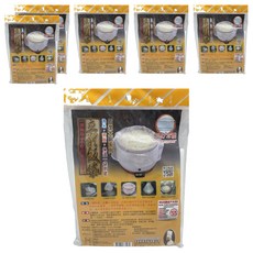 大廚 立體飯袋 食物袋 - 耐熱不黏鍋 電鍋專用 可重複使用, 38 x 45 x 180cm, 1入, 6個