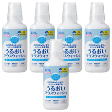 朝日Asahi口腔護理保濕漱口水-日本口氣清新保濕舒緩口乾, 250ml, 5入