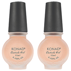 KONAD 香氛指緣油 玫瑰 11ml 快速滋養乾燥指緣 含維生素A、E配方, 2瓶