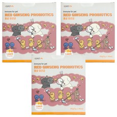 RESPET 多功能紅蔘寵物益生菌 30包, 60g, 3個, 腸道健康/乳酸菌