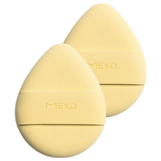MEKO 輕透亮 Rubycell 雙面氣墊粉撲 - 蛋形, 2個