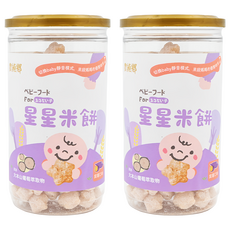 農純鄉 寶寶星星米餅 紫薯口味, 40g, 2罐