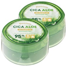 MISSHA 積雪草蘆薈舒緩凝膠, 300ml, 2罐