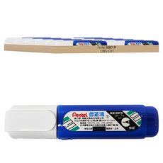 Pentel 飛龍文具 萬能型極細修正液, 萬能速乾型, 12ml, 12個