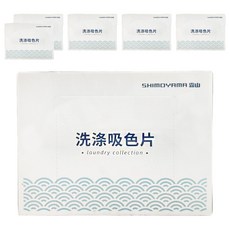 SHIMOYAMA 奈米衣物防褪色/防染色/吸色/洗衣片, 35片, 6盒
