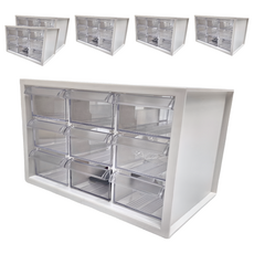 livinbox 零件箱, 9小抽, W234 x D154 x H148 mm, A9-309, 6個