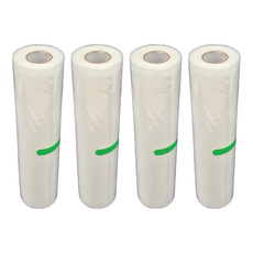 豪割達人 加厚 SGS 食品級真空包裝袋捲, 延長食物存放期3-5倍, 22 x 500cm, 1個, 4個