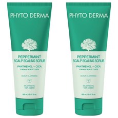 PHYTO DERMA 朵蔓 草本頭皮磨砂淨化霜，含杏桃殼磨砂顆粒，適用於所有頭皮類型，150ml, 2條