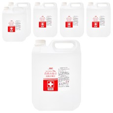 室翲香 75%酒精消毒液 快速揮發無殘留 環境消毒必備, 4L, 6桶