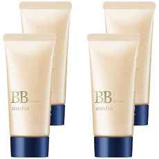 media 媚點 台灣公司貨 自然光感美肌BB霜 SPF35 PA++, 02 自然膚色, 35g, 4件