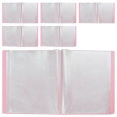 珠友文化 A4粉彩資料本 RB_30C 30頁, 6本, 粉紅色