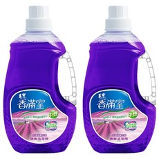 毛寶 香滿室 中性地板清潔劑 北海道薰衣草 7大植物草本抑菌, 2kg, 2瓶
