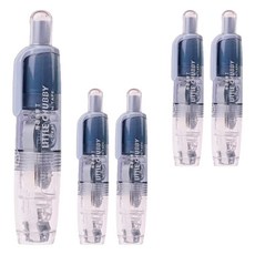 喵汪森林 360度旋轉按壓修正帶, 藍色, 5個