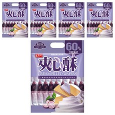 盛香珍 夾心酥 香芋口味, 400g, 5袋