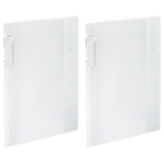 KOKUYO 國譽 NOViTA 收納資料夾 307 x 244 x 5~40mm 20頁, 白色, 2本