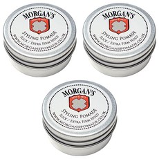 Morgan's Pomade 摩根氏 銀標 髮油 隨身瓶, 15g, 3個