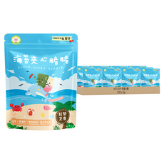 NATURMI 幸福米寶 海苔夾心脆脆, 紅藜芝香, 30g, 30包