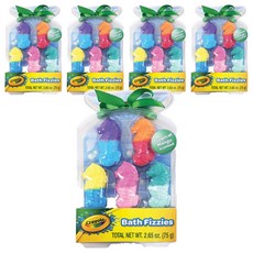 Crayola 繪兒樂 海馬款彩色入浴球, 75g, 5盒