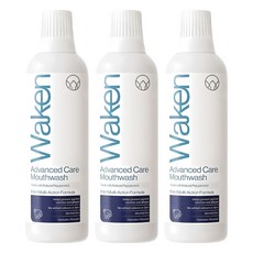 waken 頂級全效護齦防蛀漱口水, 3個, 500ml
