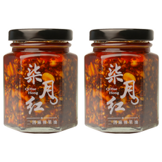 柒月紅 二四麻辣果油 多種獨特香料 精選台南九號花生 四川大紅袍花椒, 100g, 2罐