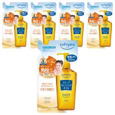 KOSE 高絲 SOFTYMO 絲芙蒂 深層潔顏卸粧油補充包 210ml*5包