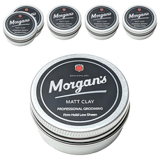 Morgan's Pomade 摩根氏 霧面髮泥 隨身瓶, 15g, 6件