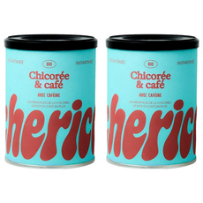 cherico 天然菊苣咖啡 咖啡風味, 80g, 1入, 2罐