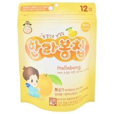 韓爸田園日記 寶寶乾水果片 濟州島蜜柑 12個月以上寶貝適用, 12g, 1包