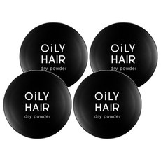 A'pieu 瀏海蜜粉, Oily Hair Dry Powder, 4個
