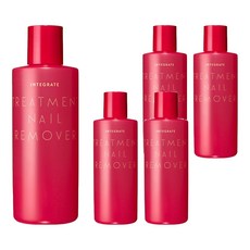 INTEGRATE 美一天護甲潤澤去光水 (200ml/瓶) - 溫和卸甲 滋潤保濕 清新果香, 5瓶