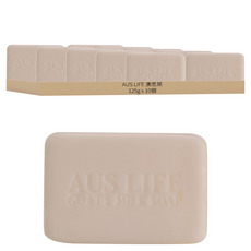 AUS LIFE 澳思萊 羊乳保濕潔膚皂, 125g, 10個