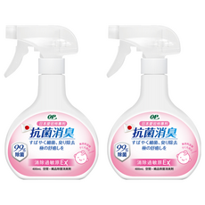 OP 愛岩柿除菌消臭噴霧 消除過敏原EX, 400ml, 2瓶