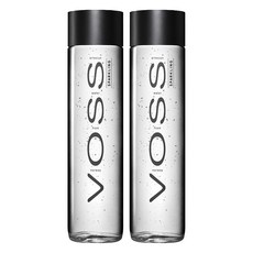 VOSS 芙絲 挪威天然礦泉水 玻璃瓶裝 800ml，蟬連2年全球前10大好水第1名, 2瓶
