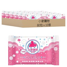 小麥購物 純水濕紙巾 C000, 58g, 1入, 80包