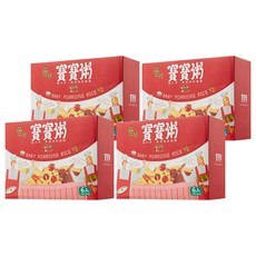 王朝 寶寶粥 6包入 (4盒) 寶寶副食品, 番茄牛肉, 900g