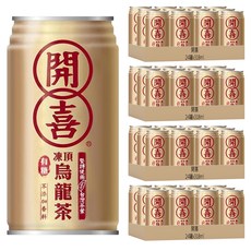 開喜 凍頂烏龍茶 有糖, 318ml, 96罐