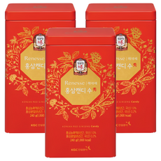 正官庄 高麗蔘糖, 240g, 3盒