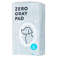 PPPICK ZERO GRAY 犬用尿墊, 1個, 20件