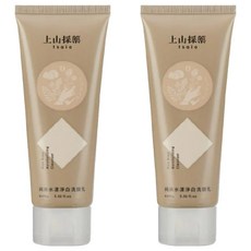 tsaio 上山採藥 純米水漾淨白洗顏乳，米糠萃取，有效鎖水保濕，溫和洗淨、潤白肌膚, 100g, 2條