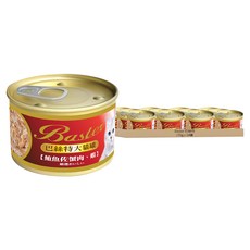 Baster 巴絲特 大貓罐 3A號, 鮪魚佐蟹肉+蝦, 170g, 24罐
