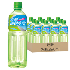 旺旺 形動補給水飲 24瓶 590ml - 低鈉、隨時補充水分與電解質