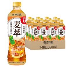 御茶園 冰釀麥萃 低熱量, 590ml, 24瓶